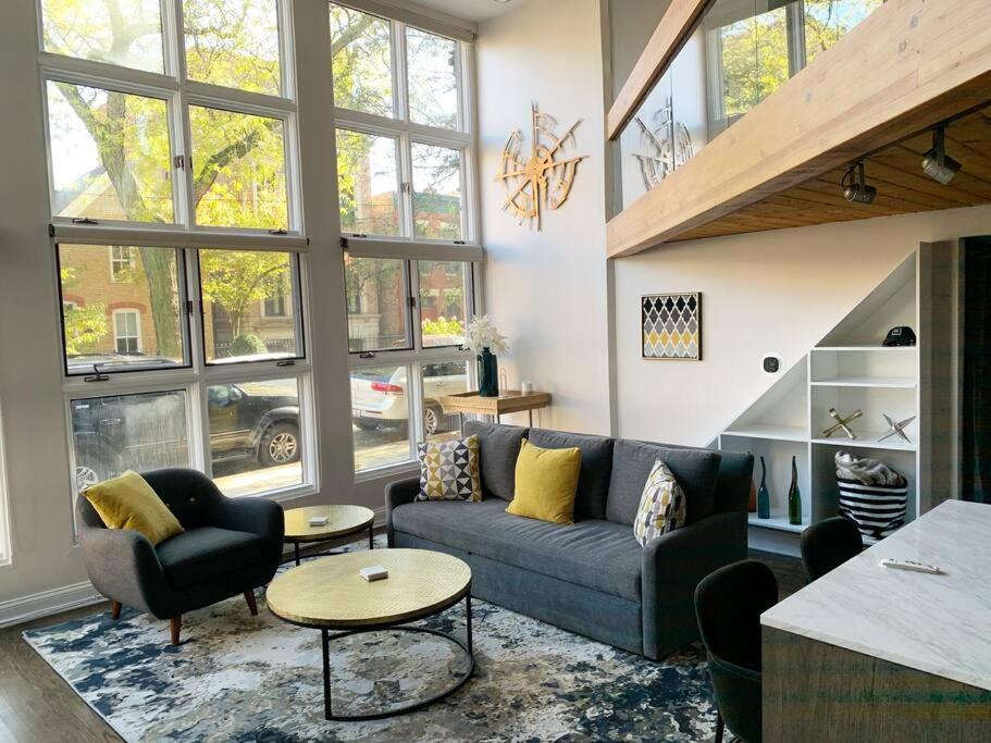 Lincoln Park Light-Filled Loft Apartman Chicago Kültér fotó