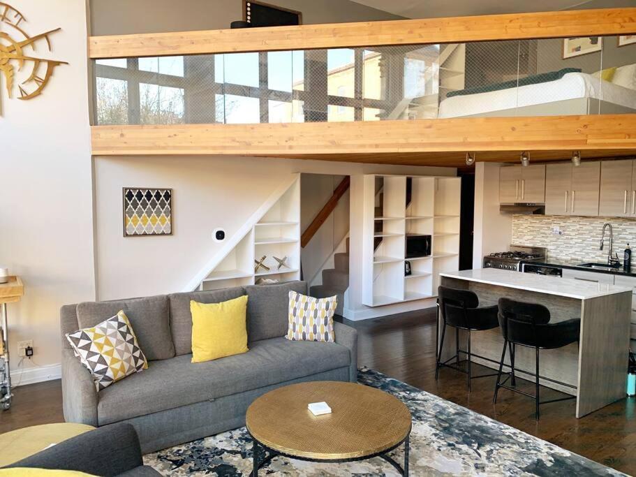 Lincoln Park Light-Filled Loft Apartman Chicago Kültér fotó